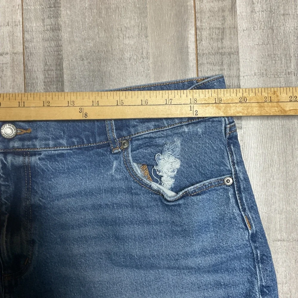 LOFT denim mid